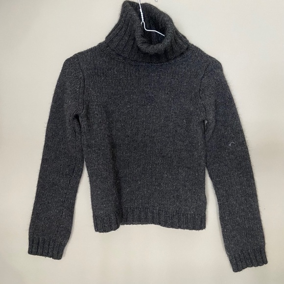 Gray Turtleneck Sweater - Picture 4 of 5